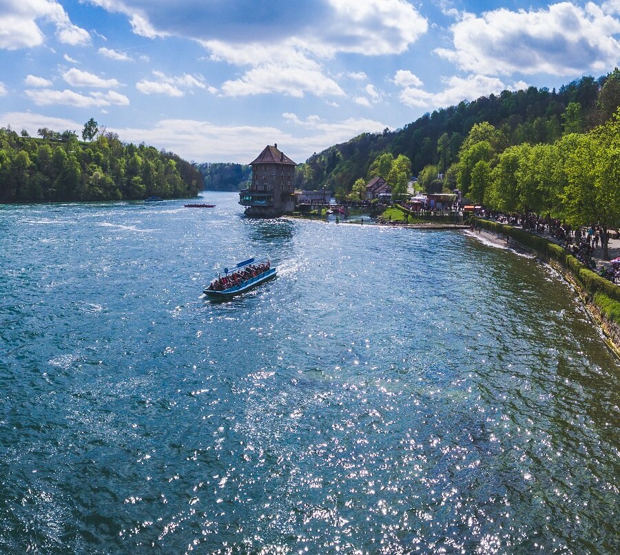 Schaffhausen - Rheinfall Felsenfahrt - Smilestones - Rhyality  - verschoben